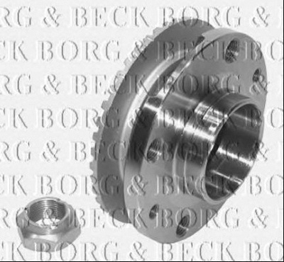 BORG & BECK bwk392 -  Комплект подшипника ступицы колеса